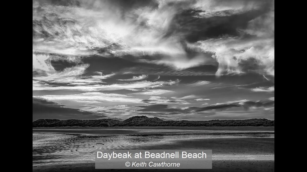 Daybeak at Beadnell Beach